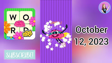 WordBrain Halloween Event October 12 2023 Solution