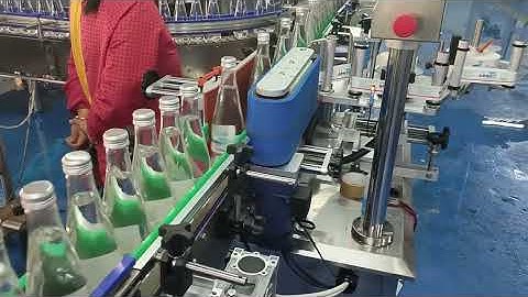 MPC-AS Automatic round bottle labeling machine