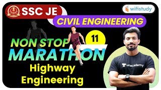 10:00 PM - SSC JE 2019 (Tier-I) | Civil Engg by Sandeep Jyani Sir | Highway Engineering