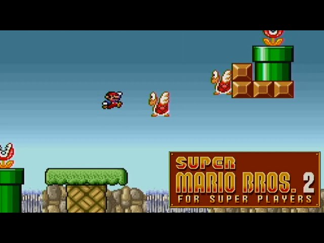 SUPER MARIO BROS2.【beginner】 スーパーマリオブラザーズ初見プレイ