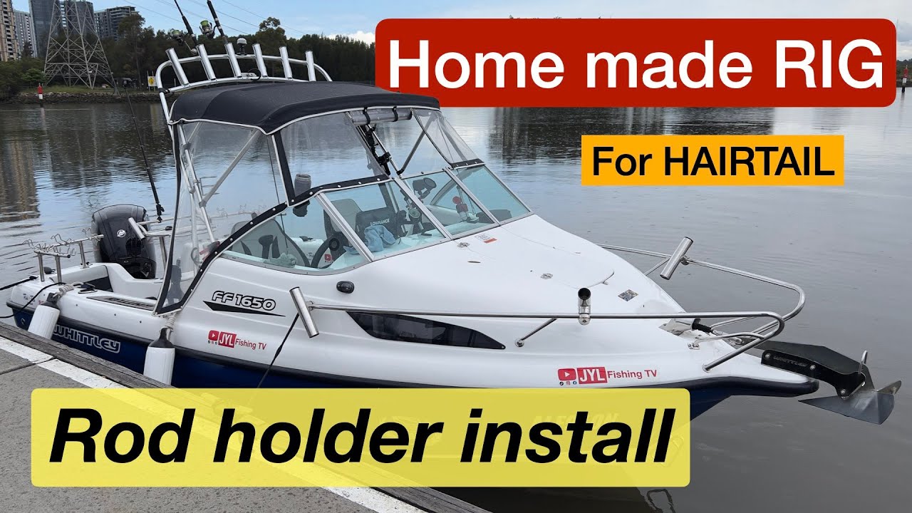 Rod holder and Hairtail fishing rig 