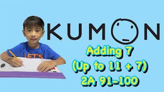 KUMON Math Program 2A 91-100