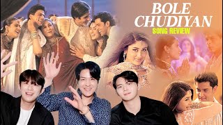 Bole Chudiyan Reaction | Thank You For Coming | Korean Dost