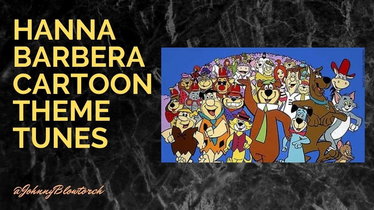 Quadro Hanna Barbera Desenho Animado Anos 80 70 Cartoon