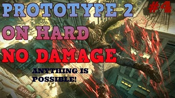 Prototype 2 - on hard No Damage Mission 4 - Brain Drain (Bonus Upload)