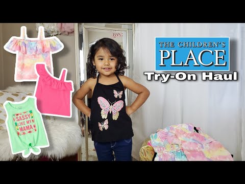 Toddler Try-On Haul | The Children's Place | Girl Size 3T
