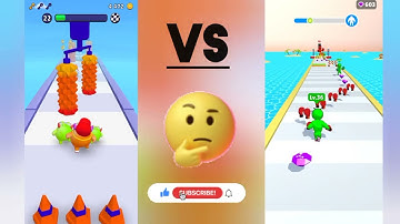 Giant Blob VS Level Up Runner 3D Best Game in for you - GamePlay - all level game