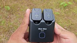 New Bee WJ25 Wireless Guitar System, 5.8GHZ (Grass unboxing) with bird sounds.