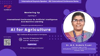 AI for Agriculture | Dr Godwin Premi | Mastering Up