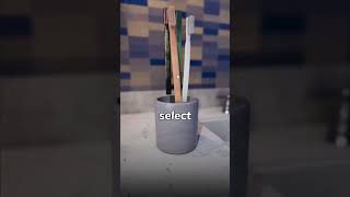 Place Toothbrushes in Blender!