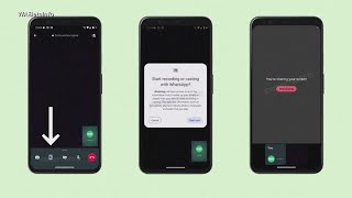 WhatsApp test brings screen sharing to Android phones screenshot 5