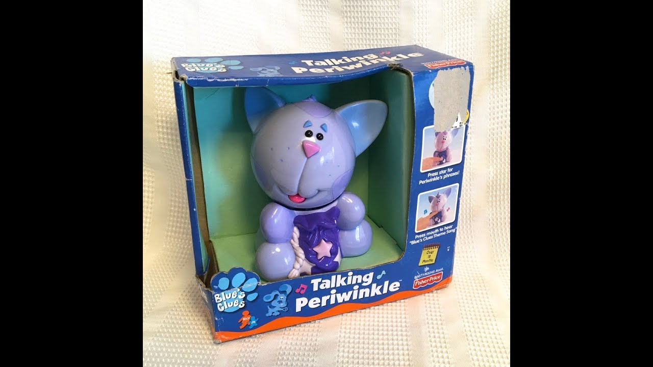 Vintage Blue's Clues Talking : Singing Periwinkle Cat HD 1080p - YouTube