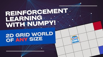 Reinforcement Learning with Numpy ONLY: Solving an Arbitrary 2D Grid World!