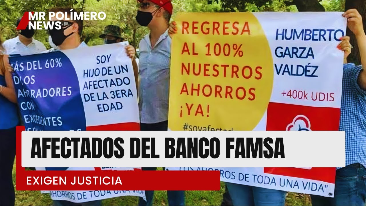 Banco FAMSA | Afectados acuden a FAMSA Colón