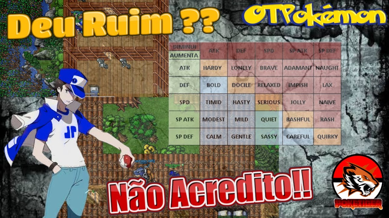 QUAL A MELHOR NATURE ( Otpokemon )