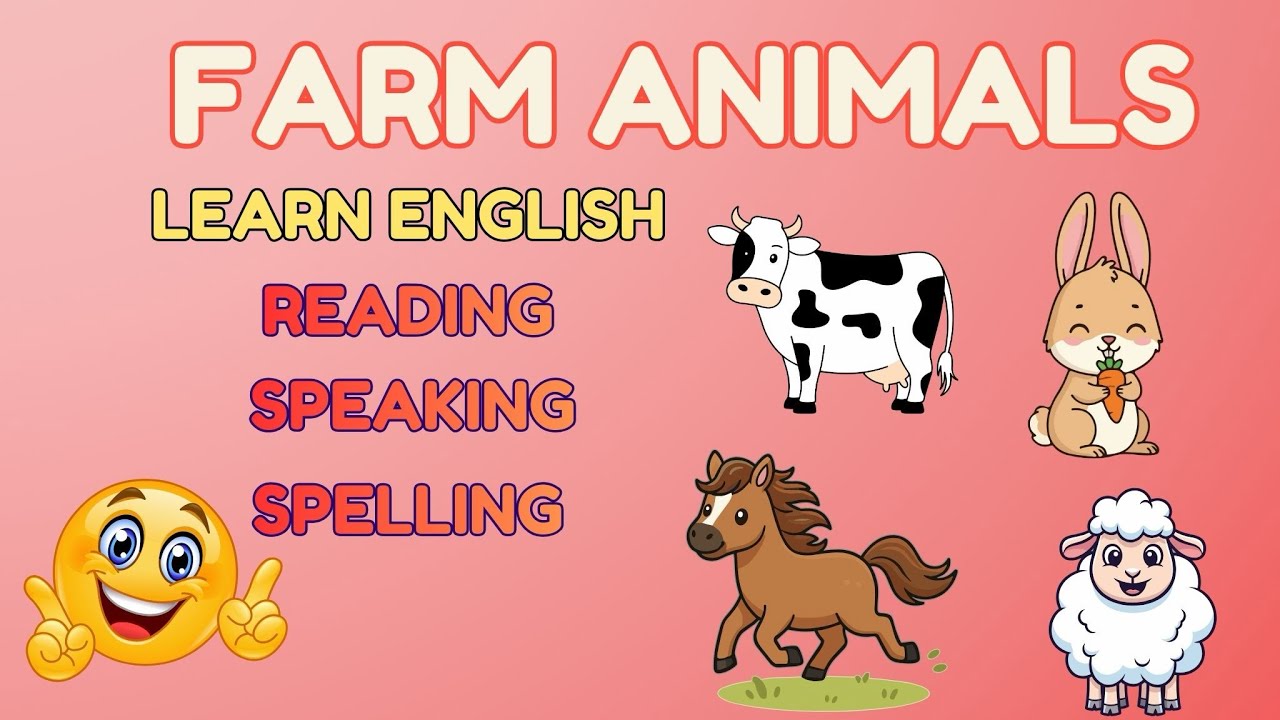 Learn English Vocabulary - Speaking Practice - Spelling and Reading for Kids