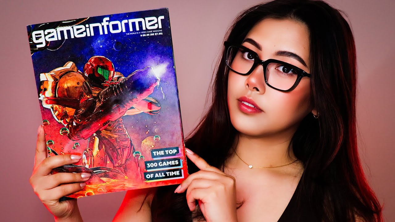 ASMR 📖 Top 300 Games of All Time! 🎮 Game Informer Magazine Whispered Reading for Relaxation ✨