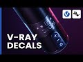 V-Ray for Rhino— Adding realistic stickers and labels to curved objects