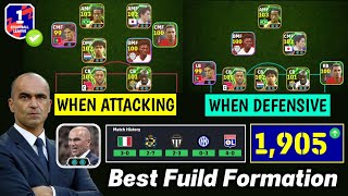 OP 5-2-1-2 Fluid Formation 🔥 100% Reach Division 1 ✅️ Quick Counter Best Formation eFootball 2027
