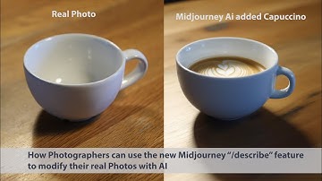 Photographers can now use #Midjourney new "/describe" feature to read and replicate their own photos