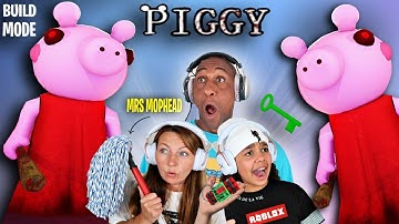 ROBLOX PIGGY BUILD MODE vs MY MUM.. (Piggy Custom Maps)