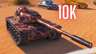 World of Tanks T110E5 - 10K Damage & BZ-75  12.5K Damage
