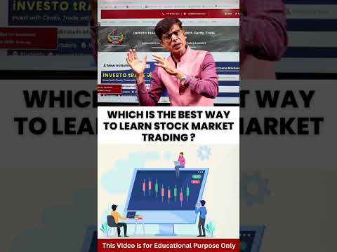 Which is the best way to learn Stock Market trading ? #trading #stockmarket #stocktrading