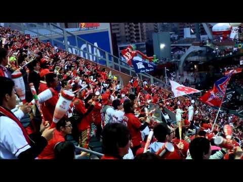１回裏カープ攻撃前ファンファーレ 開幕戦2015/3/27 vsヤクルト