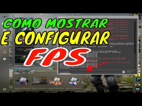 Vídeo: Como Visualizar Fps Em CS