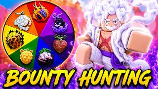 Bounty Hunting and The Wheel of Fruits Chooses my Fruit [Fruit Battlegrounds Roblox] screenshot 2