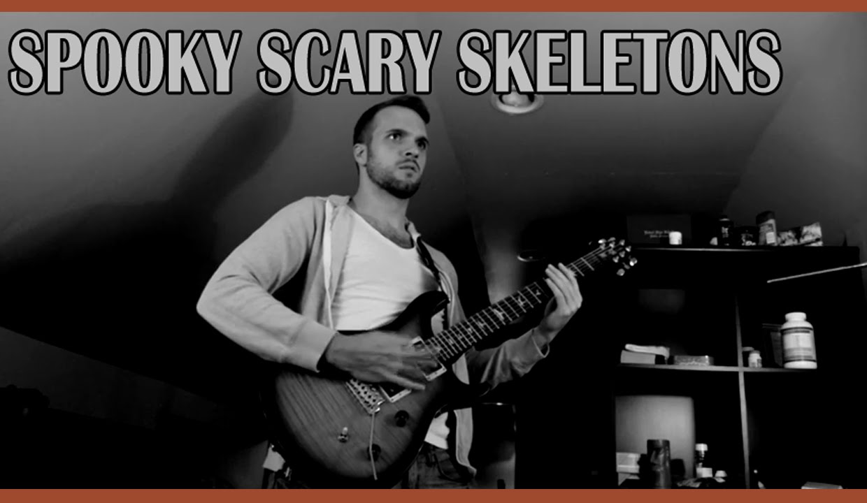 Spooky Scary Skeletons - Metal Cover