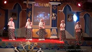 Nasyid Mama Bunda Ummi Apapun Namanya Panggung Gembira 624 ARZYFANA GRADUATION Al Mawaddah Coper