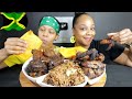 AMERICANS WHO LOVE JAMAICAN FOOD MUKBANG!