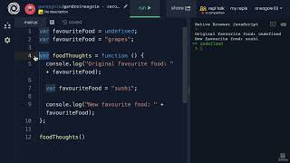 JavaScript Adv Concepts Foundation II 0306 Exercise Hoisting 2