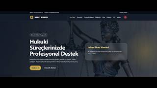 .NET &amp; Angular İle Avukatlık Sitesi Tanıtım Videosu