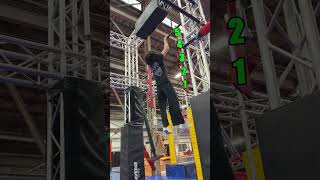 Salmon Ladder 🐟 #shorts #viral #americanninjawarrior