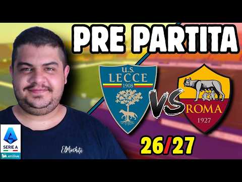 Video PRE PARTITA LECCE-ROMA SERIE A 2627 ? PAURA MA MAI ARRENDERSI