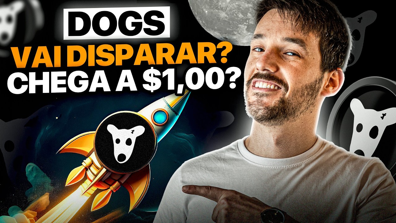 MEMECOIN DOGS VAI DISPARAR? PODE CHEGAR A VALER 1 DÓLAR? AINDA VALE A PENA  COMPRAR?