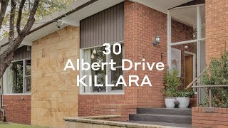 30 Albert Drive Killara 30 Albert Drive Killara