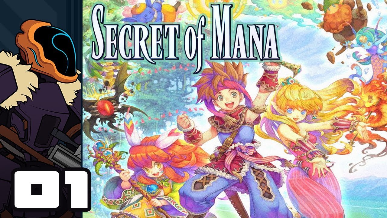 Let's Play Secret of Mana [Remake] - PC Gameplay Part 1 - Kick-Butt Moogle-Man!