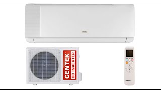 Обзор Инверторный Кондиционер до 27 м2 CENTEK CT 65К Wi Fi