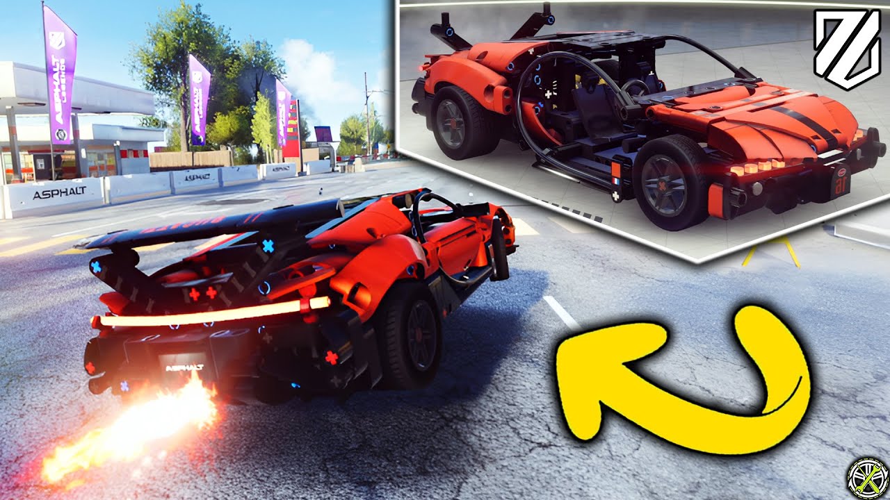 I UNLOCKED & RACED the Lego Technic Bugatti Chiron Pur Sport