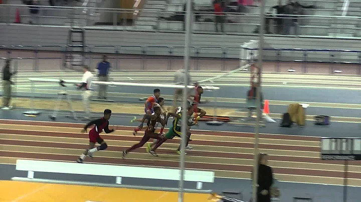 Gabriel Ervin 7.76s 55m prelim USATF Indoor South ...