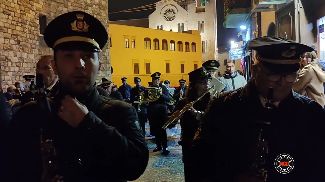 "A Maria Desolata" Banda Filarmonica Bitontina 22/3/24 Bari Processione Addolorata
