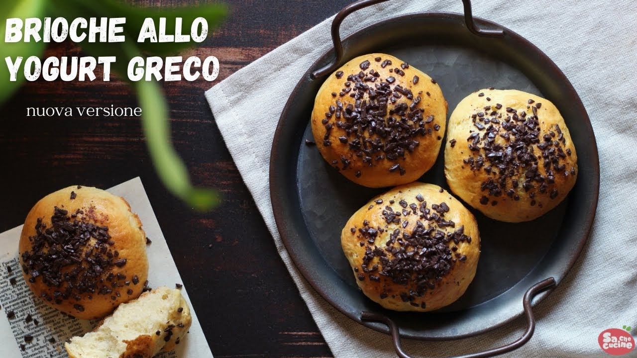 BRIOCHE ALLO YOGURT GRECO - nuova versione