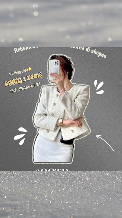 Rekomendasi blazer ala korea di shopee #fashionwanita #shopee #shorts