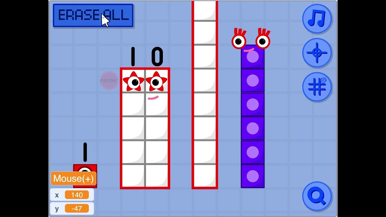 Building Basic and Common Numberblocks