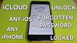 iCloud Activation Lock Unlock/Bypass Any iPhone Locked to Owner with Forgotten Password