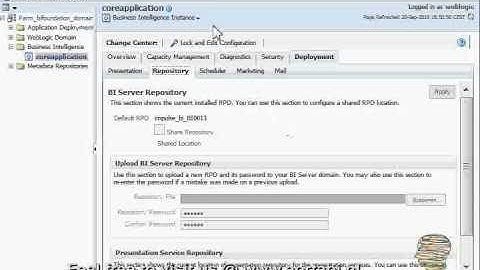 Instructions - Replace repository file in OBIEE 11G