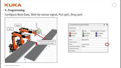 KUKA SimPro Roboteam - Synchronous Robot Motion2
